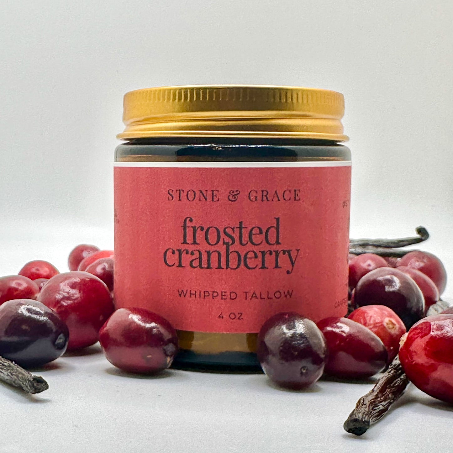 Frosted Cranberry Whipped Tallow