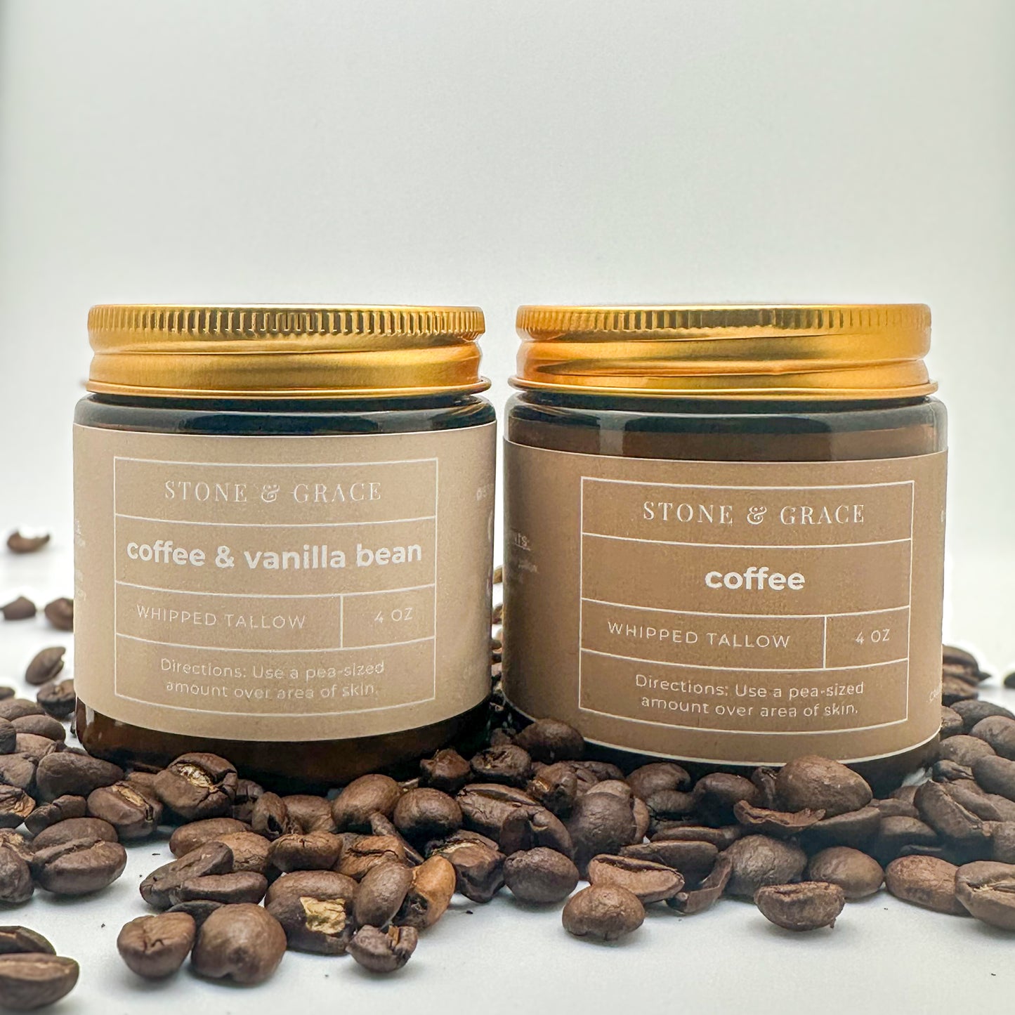 Coffee-Infused Tallow Cream