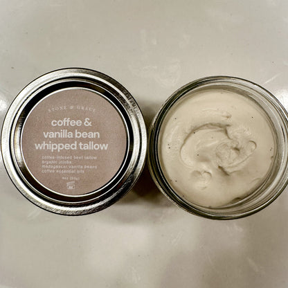Coffee-Infused Tallow Cream