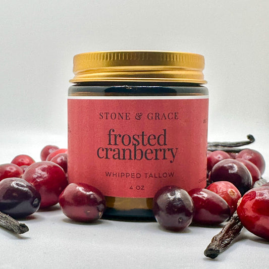 Frosted Cranberry Whipped Tallow