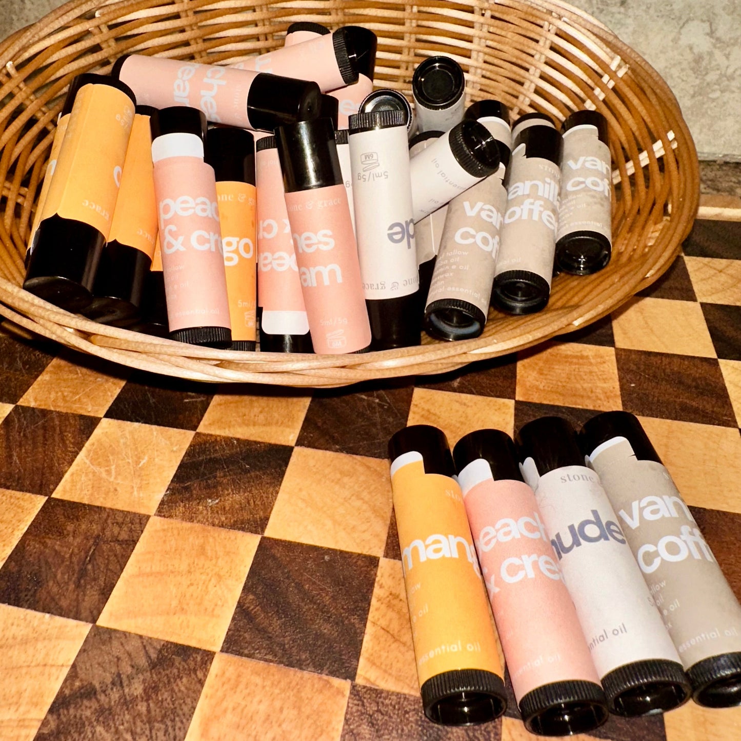 Tallow Chapsticks