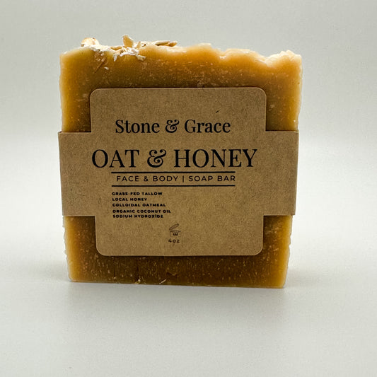Honey & Oat Tallow Soap