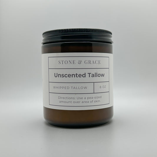 Unscented Whipped Tallow Balm