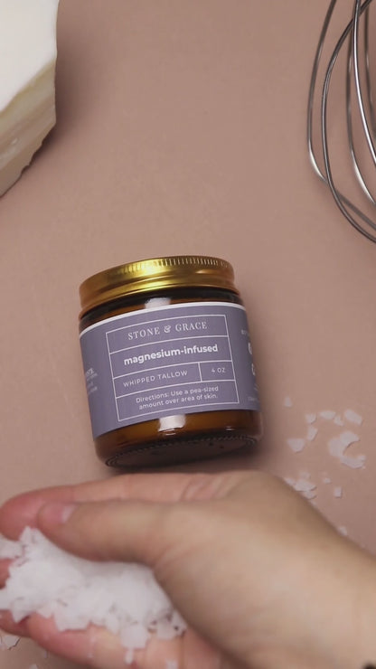 Magnesium-Infused Whipped Tallows